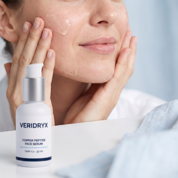 Finishing routine with Veridryx serum