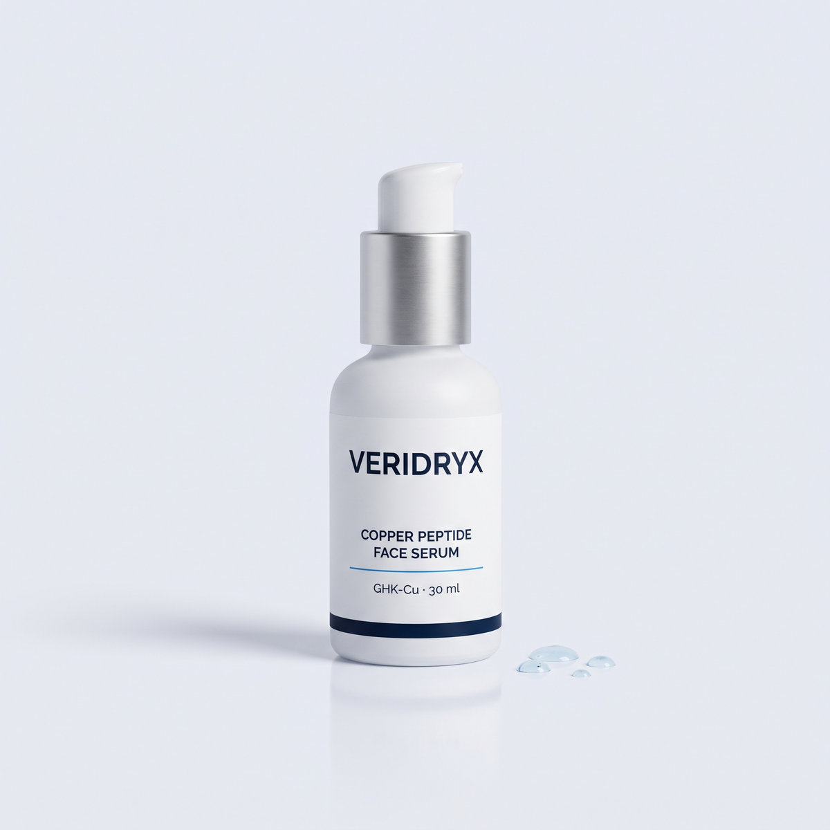 Veridryx Copper Peptide Face Serum 30 ml airless bottle