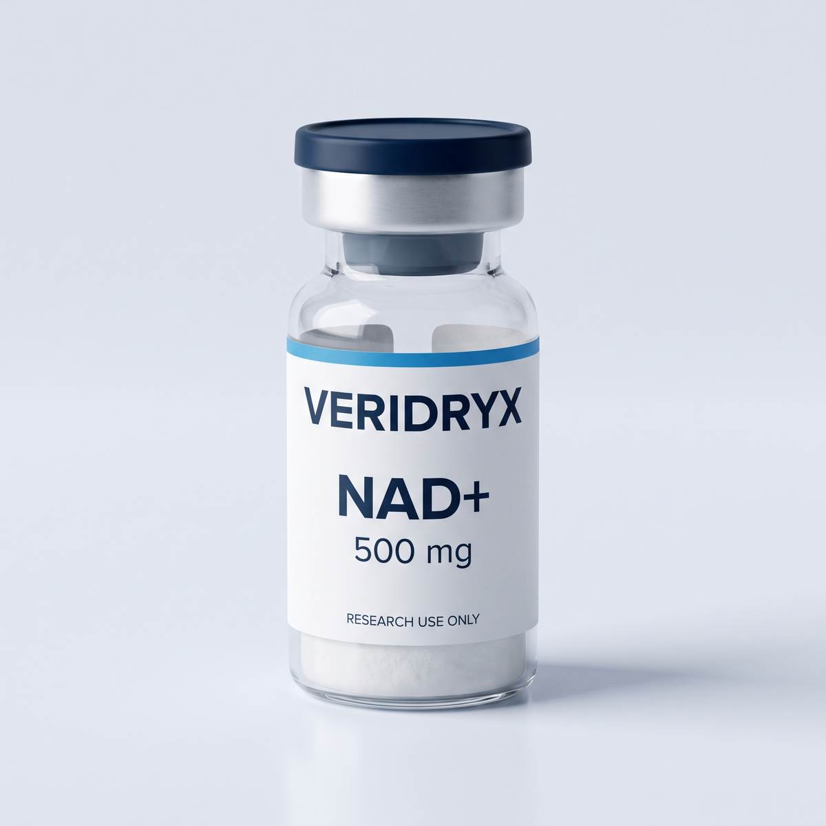 NAD+ 500 mg research vial
